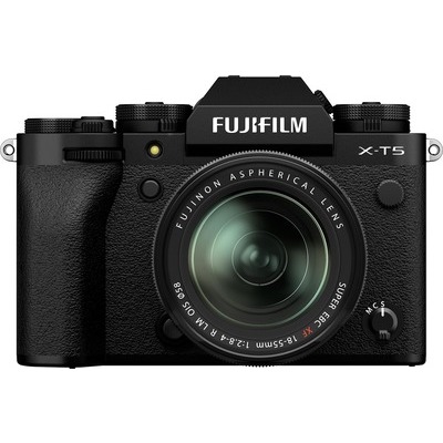 Fotocamera mirrorless Fuji X-T5 + XF 18-55 f/2.8-4R LM OIS colore nero