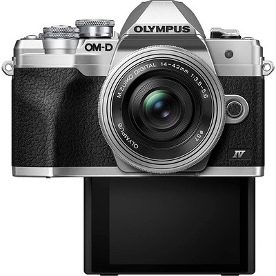 Fotocamera Olympus E-M10 IV + obiettivo 14-42 f/ 3.5-5.6 EZ colore silver reflex