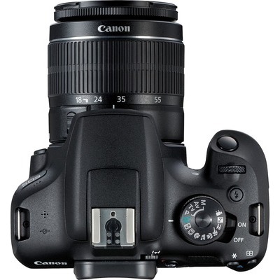 Fotocamera reflex Canon 2000D con 18-55mm IS II APS-C DA 24,1 megapixel.