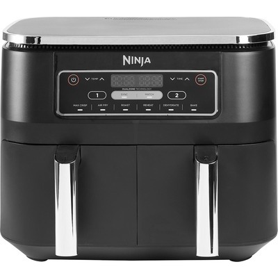 Friggitrice ad aria Ninja dual zone AF300EU potenza 2400W capacita' 7,6 Litri per ogni cassetto