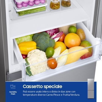 Frigorifero combinato Samsung RB33B610ESA inox