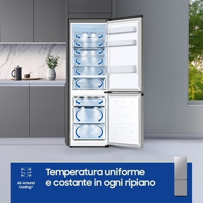 Frigorifero combinato Samsung RB33B610ESA inox