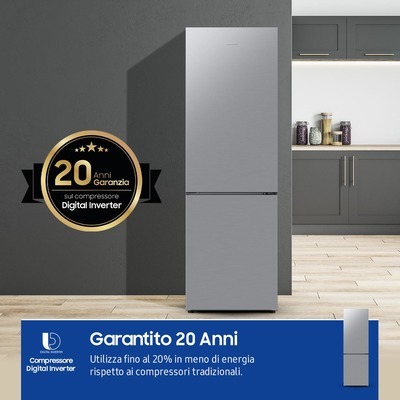 Frigorifero combinato Samsung RB33B610ESA inox