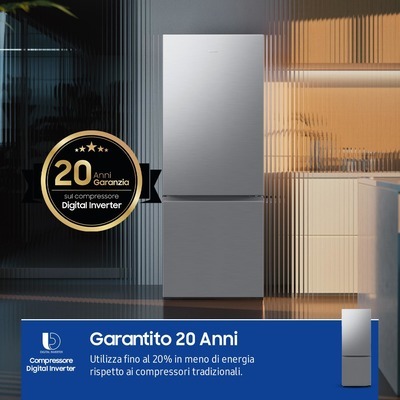 Frigorifero combinato Samsung RB53DG703DS9 inox