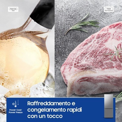 Frigorifero combinato Samsung RB53DG703DS9 inox