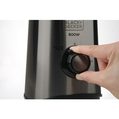 Frullatore elettrico con bicchiere Black&Decker BXJB800E potenza 800W capacita' 1,5 litri bicchiere in vetro