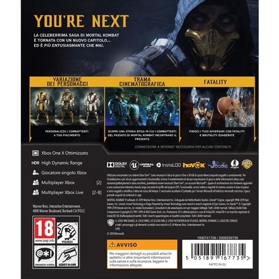 Gioco XBOX ONE Mortal Kombat 11