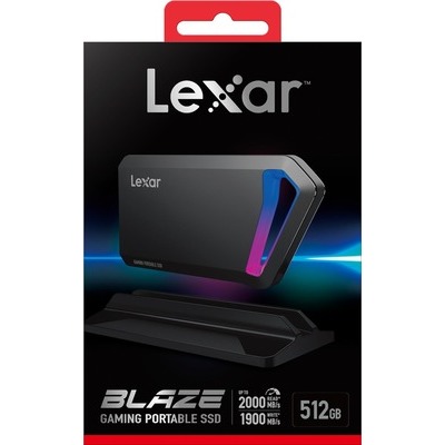 HD SSD Lexar esterno gaming Blaze SL660 512GB