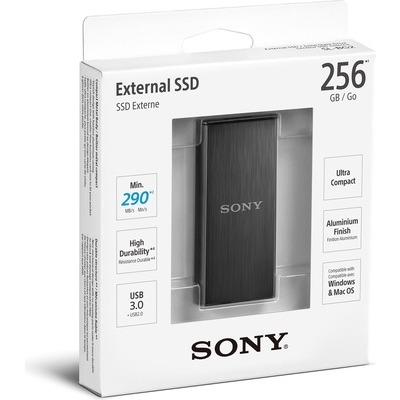 HD SSD Sony 256GB esterno 3.0 nero