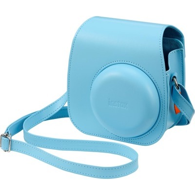 Instax Mini 11 Case Fujifilm colore sky blue Compatibile con macchina compatta
