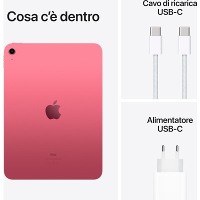 iPad Apple Wi-Fi 256GB pink 10 generazione