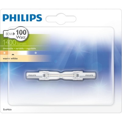 Lampadina lineare Philips alogena corta R7S 100W CLD