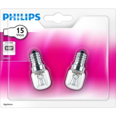 Lampadina Philips tubolare X2 forno E14 15W