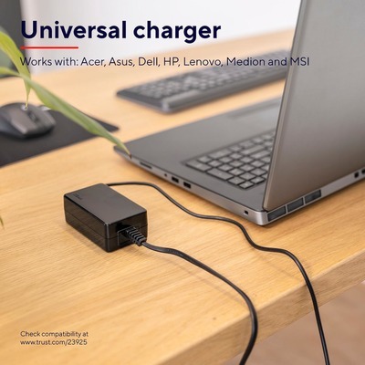 Laptop charger Trust PRIMO 45W carica batterie universale