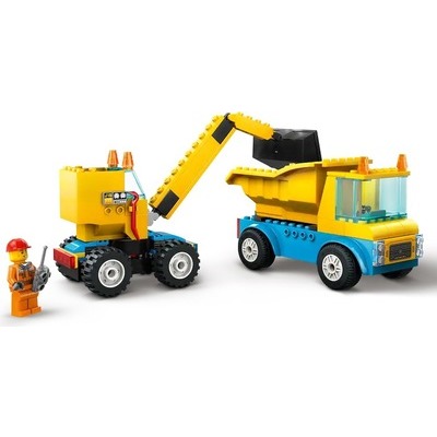 Lego City Camion da cantiere con palla da demolizione