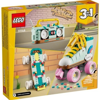 Lego Creator Pattino a rotelle retrò