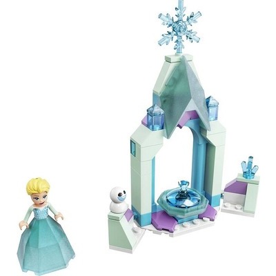 Lego Disney Il cortile del Castello di Elsa