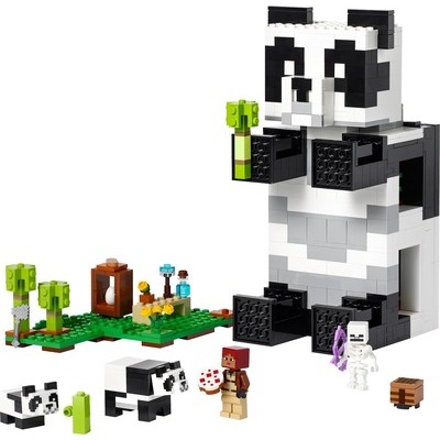Lego Minecraft Il rifugio del panda