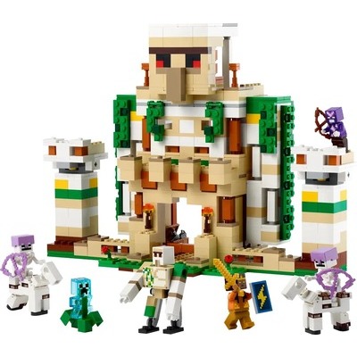 Lego Minecraft La Fortezza del Golem di ferro