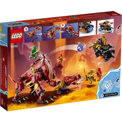 Lego Ninjago Dragone di Lava Transformer Heatwave