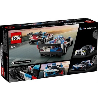 Lego Speed Auto da corsa BMW M4 GT3 e BMW M Hybrid V8