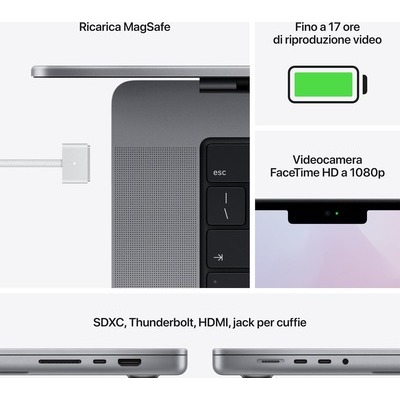 MacBook Pro Apple M1 512GB SSD silver