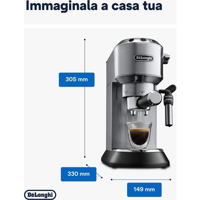 Macchina caffè espresso De'Longhi EC685.M METAL