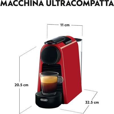Macchina caffè Nespresso De'Longhi EN 85.R Essenza Mini