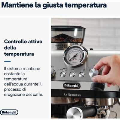 Macchina caffe' manuale De'Longhi Specialista EC9155.MB Arte