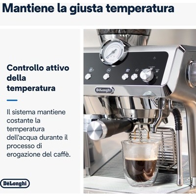 Macchina caffe' manuale De'Longhi Specialista EC9355.M Prestigio con macina caffe' integrato
