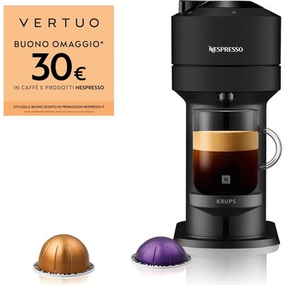 Macchina caffe' Nespresso Krups Vertuo Next XN910N black nero