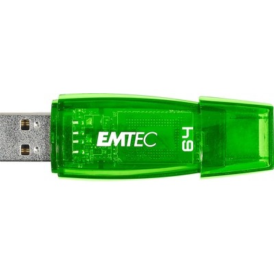 Memoria USB Emtec 2.0 C410 64 GB verde