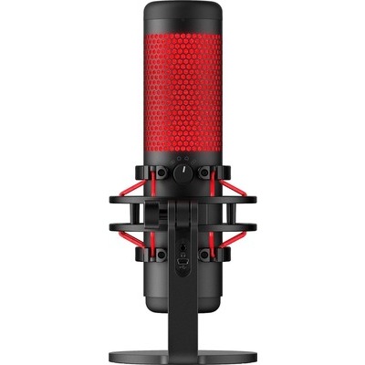 Microfono gaming HP HyperX Quadcast rosso