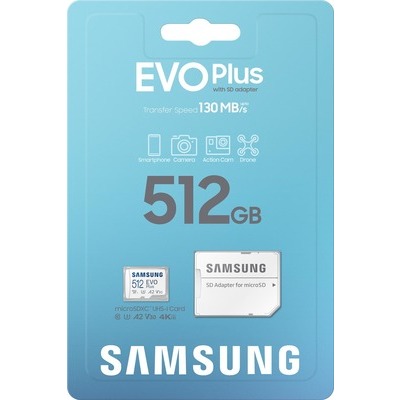 MicroSD Samsung Evo+ 512 GB