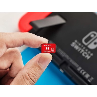 MicroSD Sandisk per Nintendo Switch 128Gb XC