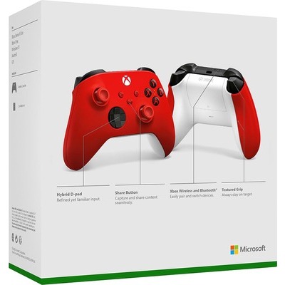 Microsoft XBOX Series S/X Pad Controller BT Pulse Red