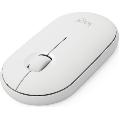 Mouse 2 Logitech M350 Pebble wireless bianco
