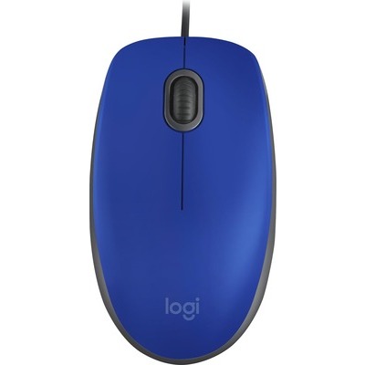 Mouse Logitech M110 silent blu