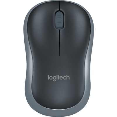 Mouse Logitech ottico wireless M185 grigio