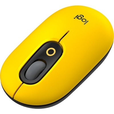 Mouse Logitech POP BLAST wireless giallo