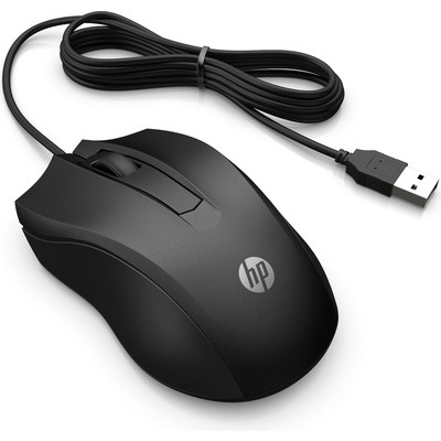 Mouse wired HP 100 EURO Galapagos nero