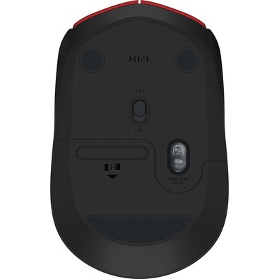 Mouse wireless Logitech M171 rosso