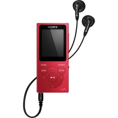 Mp3 Sony 8GB E394L colore rosso con display