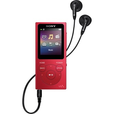 Mp3 Sony 8GB E394L colore rosso con display