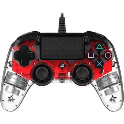 Nacon PS4 Pad Compact Light Red Wired Controller