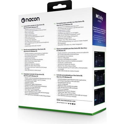 Nacon XBOX Pro Compact Controller Black Wired