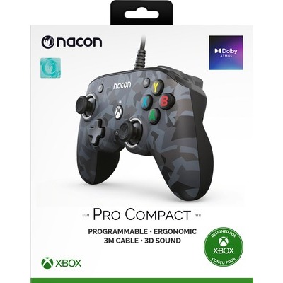 Nacon XBOX Pro Compact Controller Camo Grey Wired controller gaming