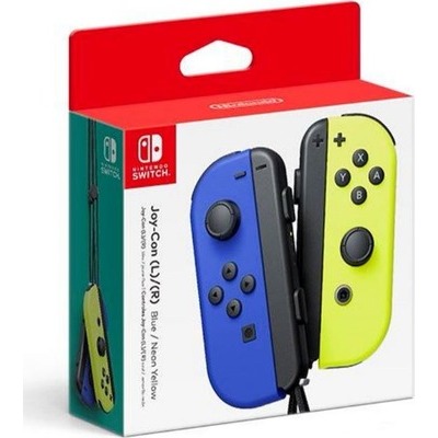 Nintendo Switch Telecomando Joy-Con blu-giallo neon (set 2 pezzi)