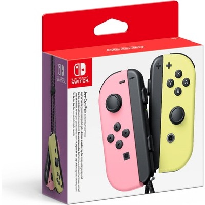 Nintendo Switch Telecomando Joy-Con rosa/giallo pastello (set 2pz)