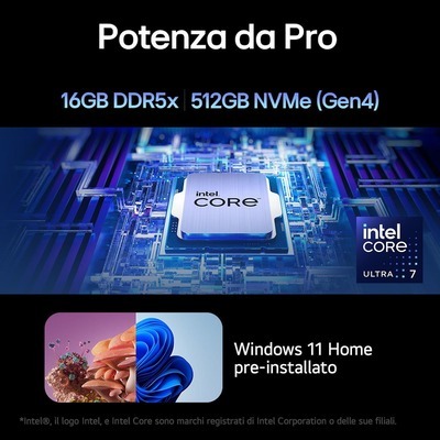 Notebook LG Gram Pro 16Z90SP-K.AA75D